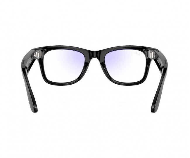 Смарт-окуляри Ray-Ban Meta Wayfarer Shiny Black Frame Clear Lenses (RW4008 601/SB 53-22)